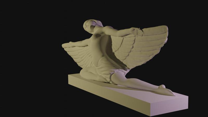 Art Deco angel