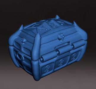 Ornament or miniature chest, D&D board games