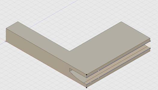 iPad holder for MacBook Pro (2012)