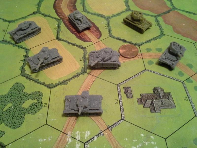 Panzer IV family - 1/200 - with snap in turret