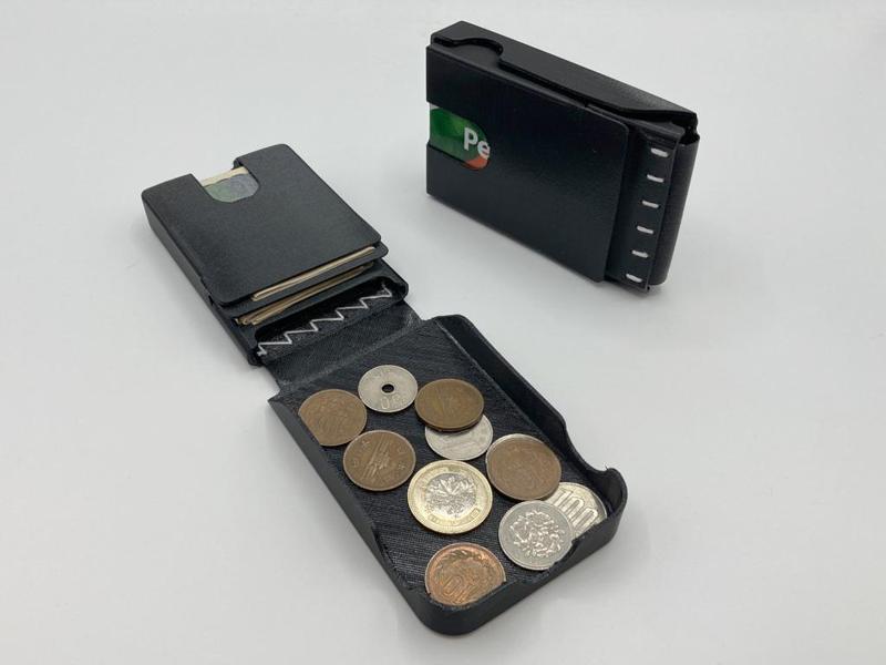 Coin Purse with Bill Pocket (TPU) / 小銭入れ (TPU)