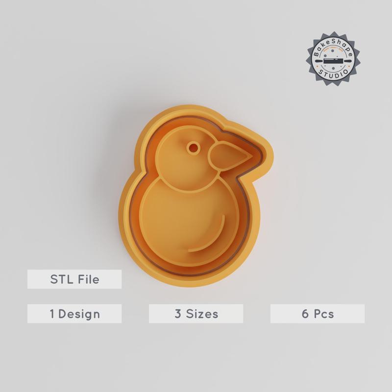 Penguin Cookie Cutter & Stamp Set, Animal Baking Tools, Perfect for Cookies & Fondant, Includes Small/Medium/Large Sizes PRODUCT_4919