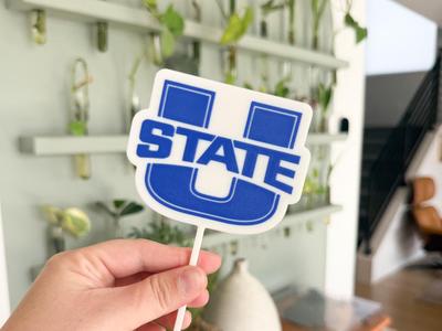Utah State Aggies Topper | AMS + Single Color