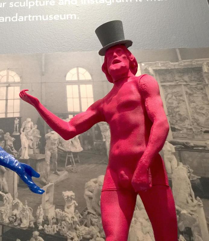 #RodinRemix - St John The Baptist - PDX3DPLAB 2017