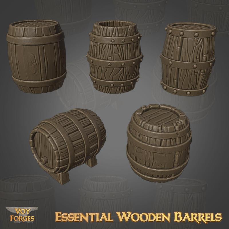 Essential Wooden Barrels