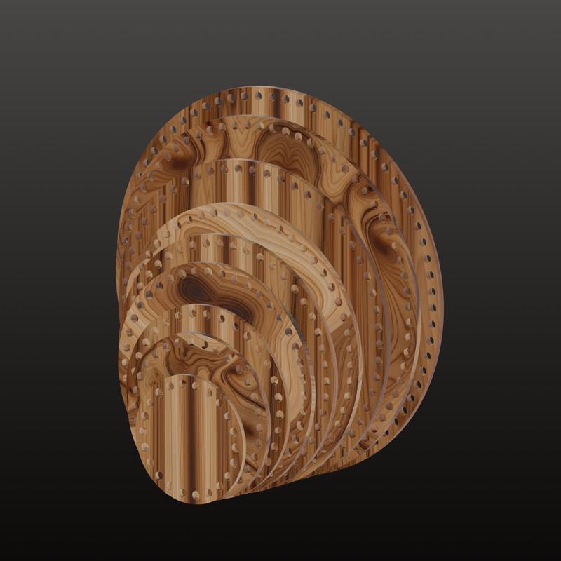 Round Crochet Bag, Basket Base, Bundle of 9