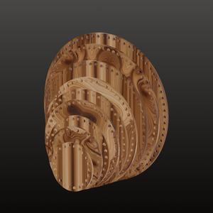 Round Crochet Bag, Basket Base, Bundle of 9