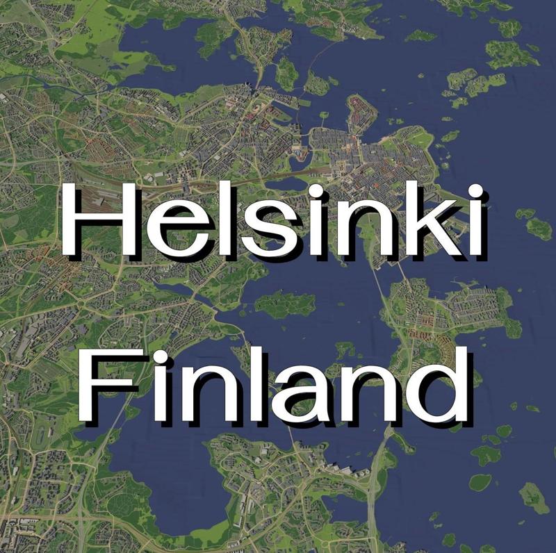 Helsinki Finland - city and urban