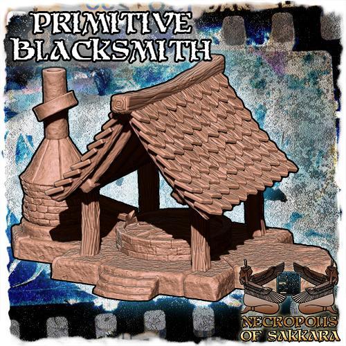 Primitive Fantasy and Medieval Blacksmith