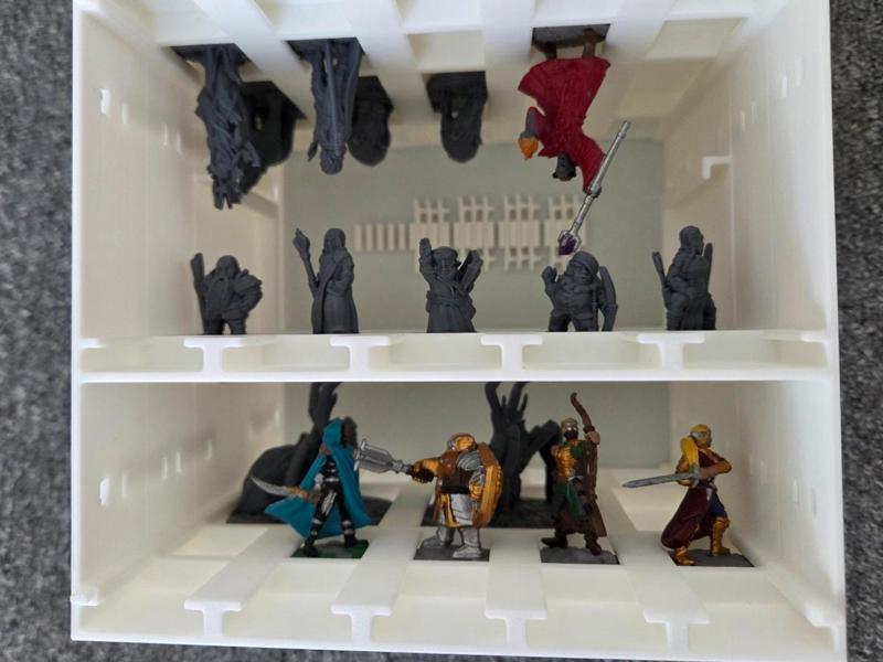 D&D Miniatures modular box storage
