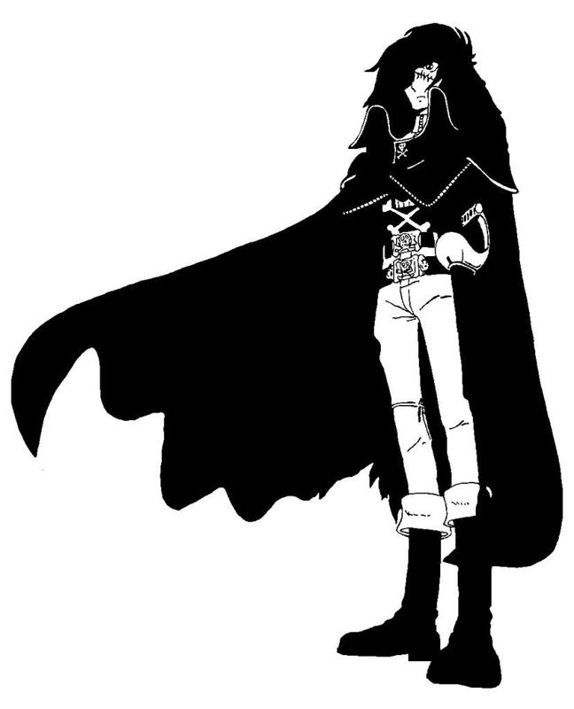 ALbator 78 / captain harlock magnet