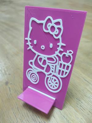 SOPORTE CELULAR HELLO KITTY
