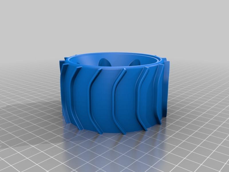 Set of 90mm NoS (No Screws) Low profile RC-tires - OpenRC + others