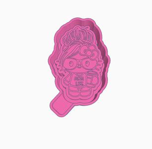 Mom Life Kitty Mold Housing STL