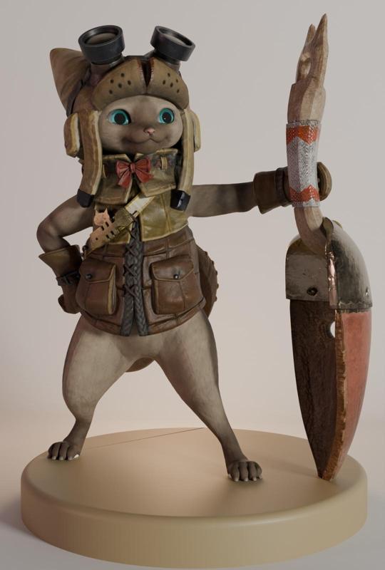 Palico Monster Hunter Wilds