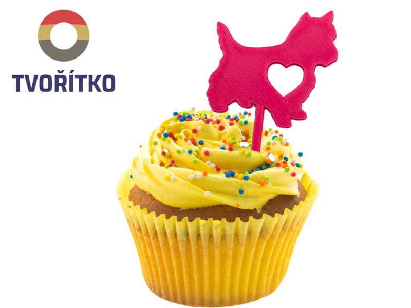 Cupcake Topper - Cairn Terrier dog