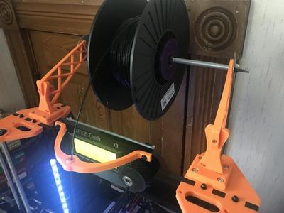 Geeetech Prusa i3 spool holder - i3X REMIX