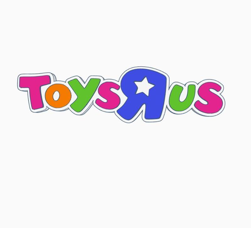 TOYS 'R US V1 Logo Display by MANIACMANCAVE3D