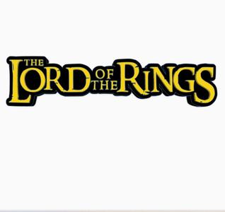 THE LORD OF THE RINGS V2 Logo Display by MANIACMANCAVE3D