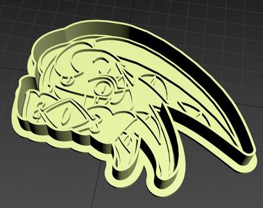 Shadow Milk Cookie Cutter (Cookie Run)