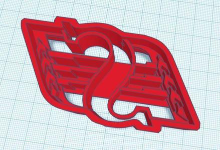 Saskatchewan Rough Riders Cookie Cutter