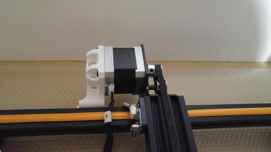 CR-10 Y Motor Stiffening Bracket