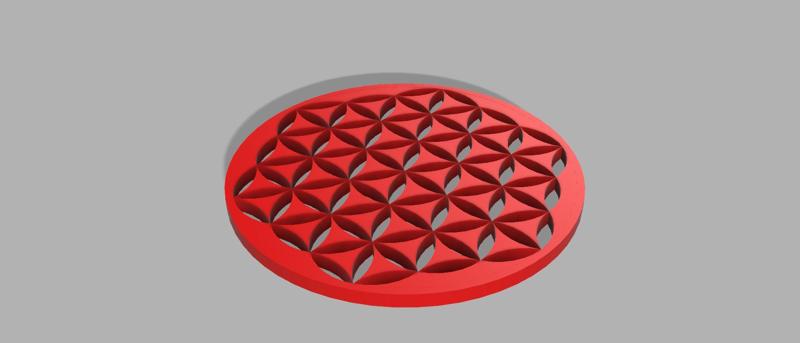 Fleur de Vie Coaster