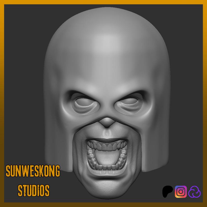 Avalanche Screaming Marvel Legends Headsculpt