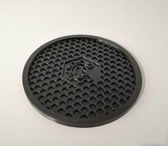 Coaster with and without Logo / Untersetzer