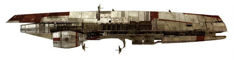 Star Wars - Gozanti class - parts set - Remix