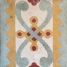 Hydraulic Malta/Spain Tile Design Mold - Border Design 15