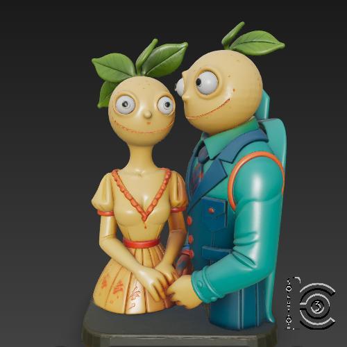 Fruitheads in Love - A Very Organic Romance