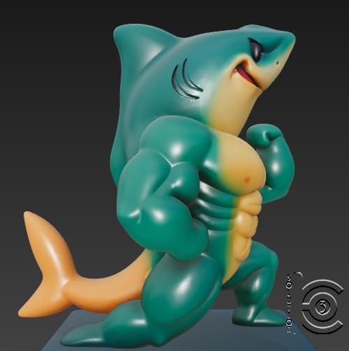 Muscle Shark - Ocean Heavyweight Champion