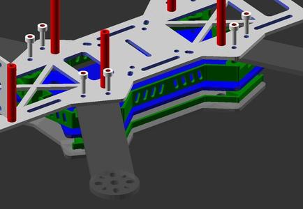 EMAX 250 Cleanhawk PDB Spacer