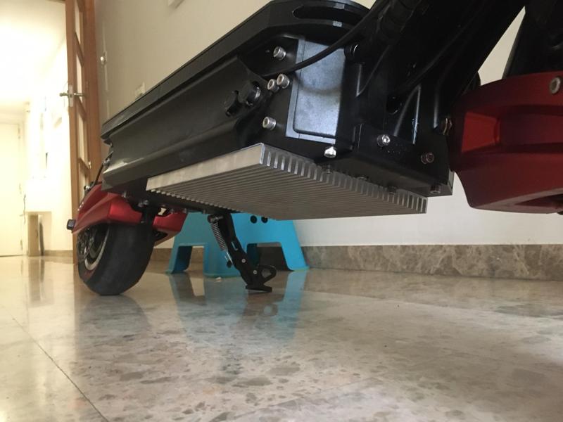 Zero 11X scooter battery spacer