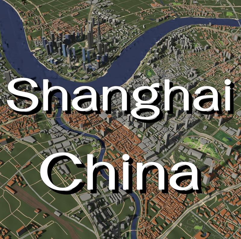 Shanghai China - city and urban