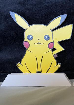 Pokemon TCG Pikachu themed Card Display - Beckett