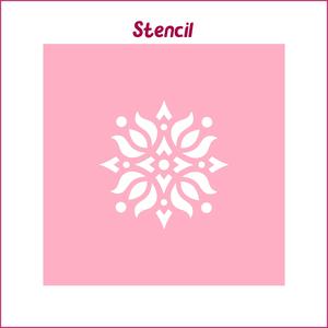 Tile Stencil – STL 3D Print files, SVG Cutting files. T03