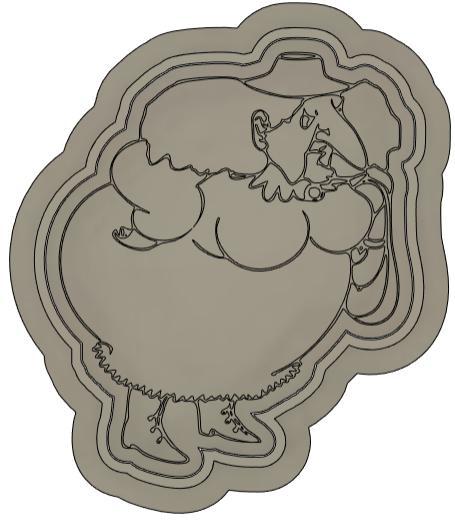 🧙‍♀️🎃 Cornebidouille Cookie Cutter - Bring the Famous Witch Monster to Life!