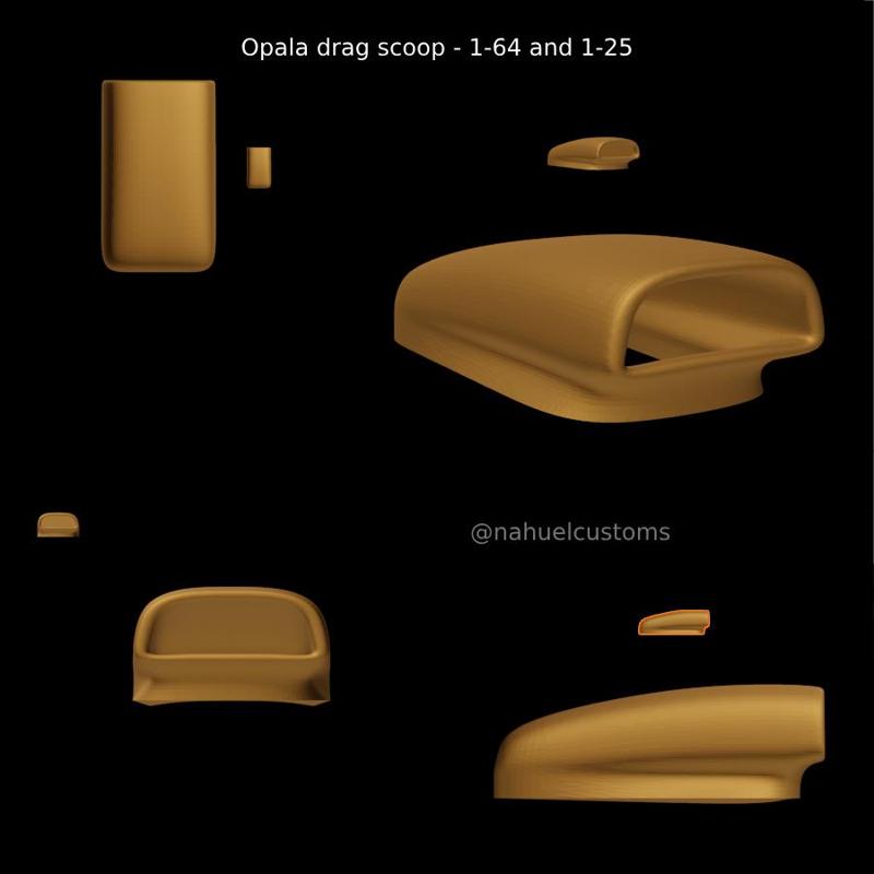 Opala drag scoop - 1-64 and 1-25