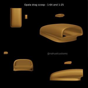 Opala drag scoop - 1-64 and 1-25