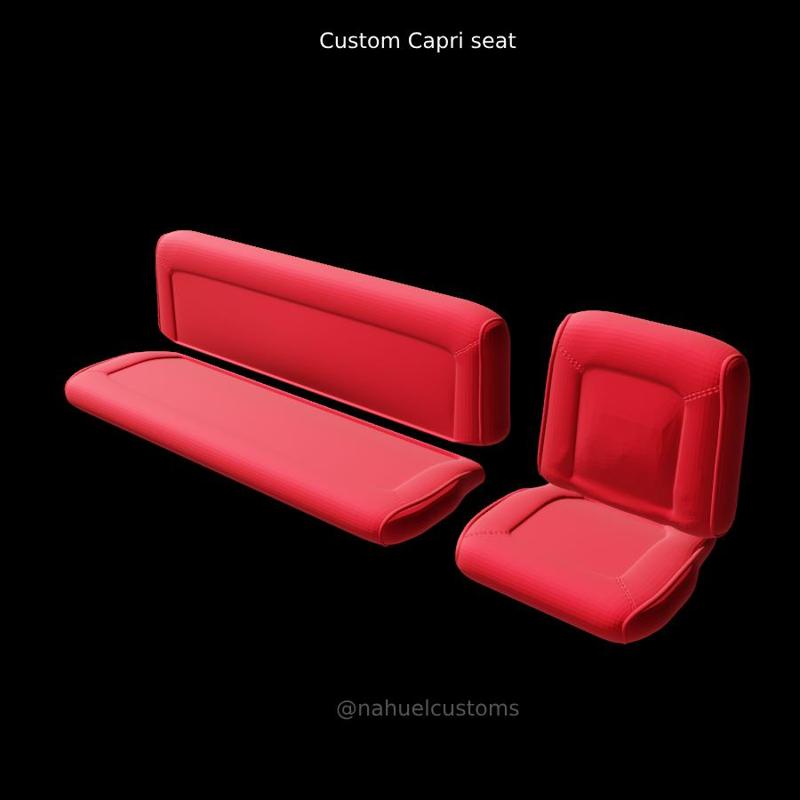 Custom Capri seat
