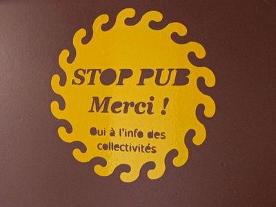 Petit soleil stop-pub
