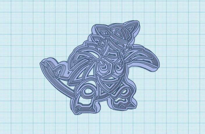 Pokemon: Armaldo Cookie Cutter