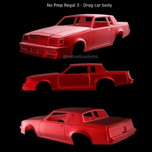 No Prep Regal 3 - Drag car body