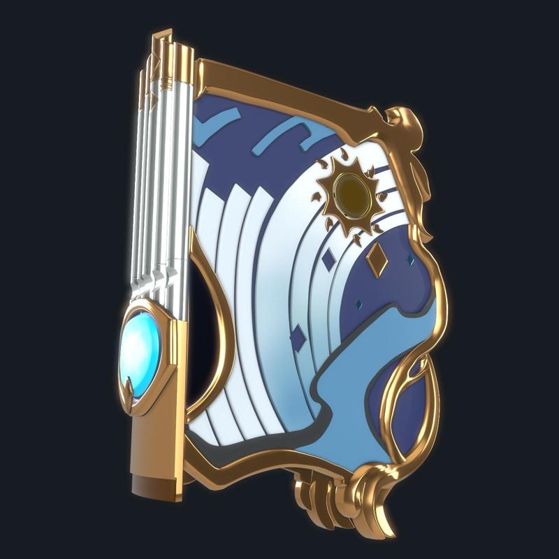 Genshin Impact The Widsith (  2nd Ascension ) Book Cover for 3D printing and cosplay