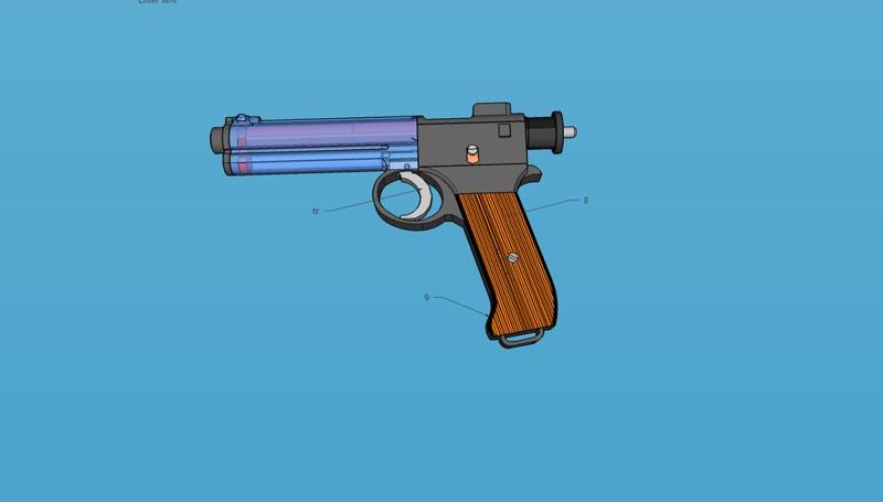 Roth Steyr 1907 prop