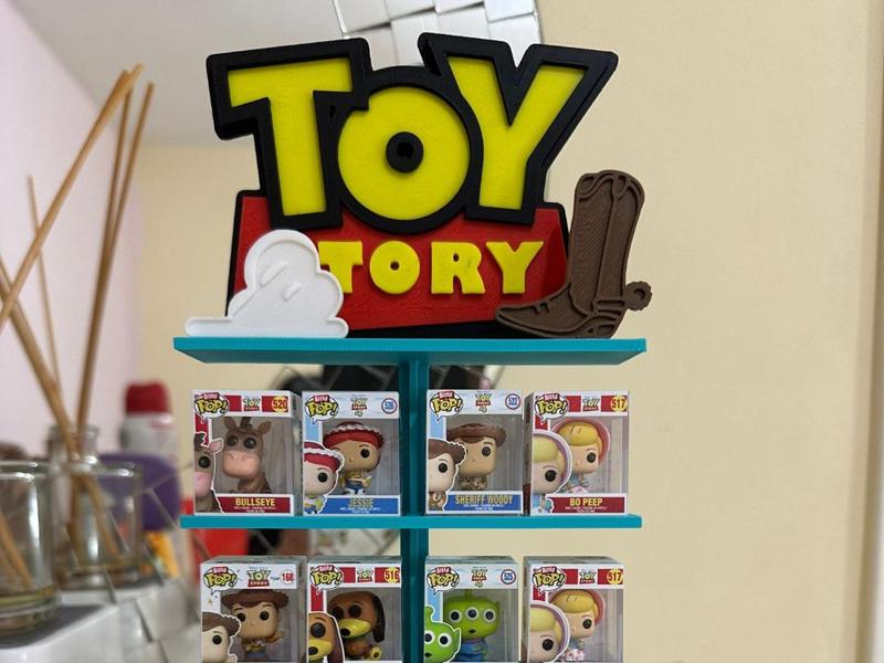 Bitty Pop Toy Story Stand 4x4 Pops