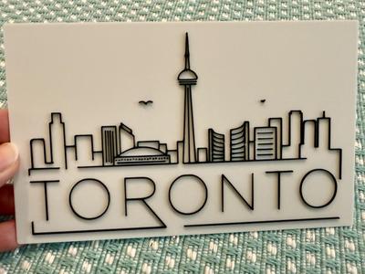 Toronto Skyline Postcard