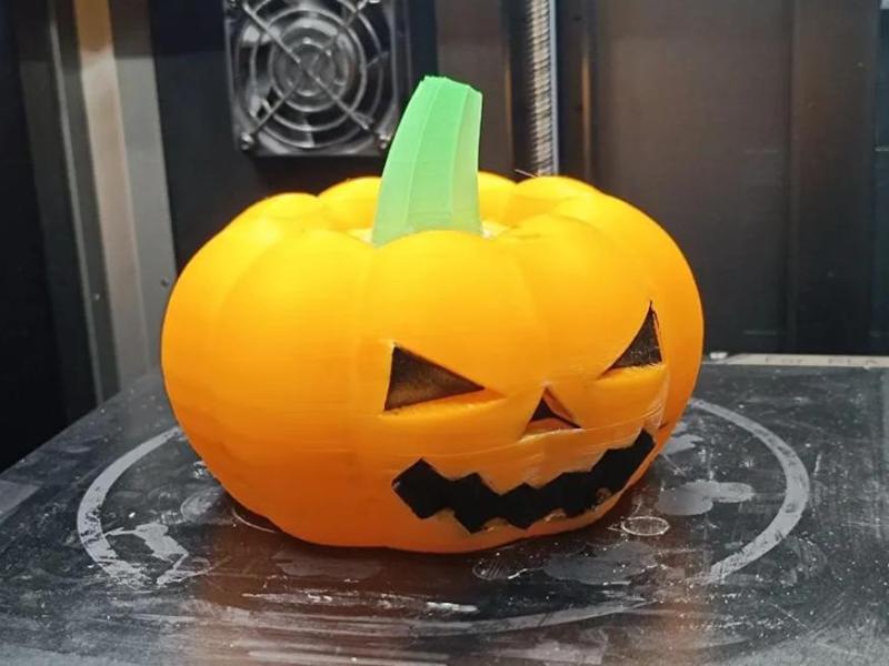 Halloween pumpkin. Multicolor or single color